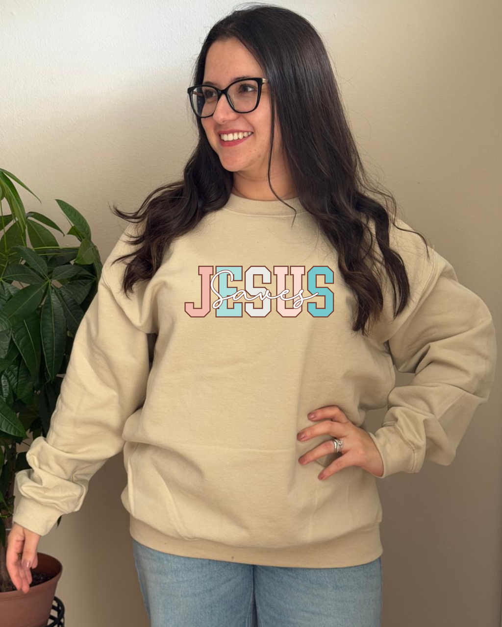 Jesus Saves Sweatshirt
