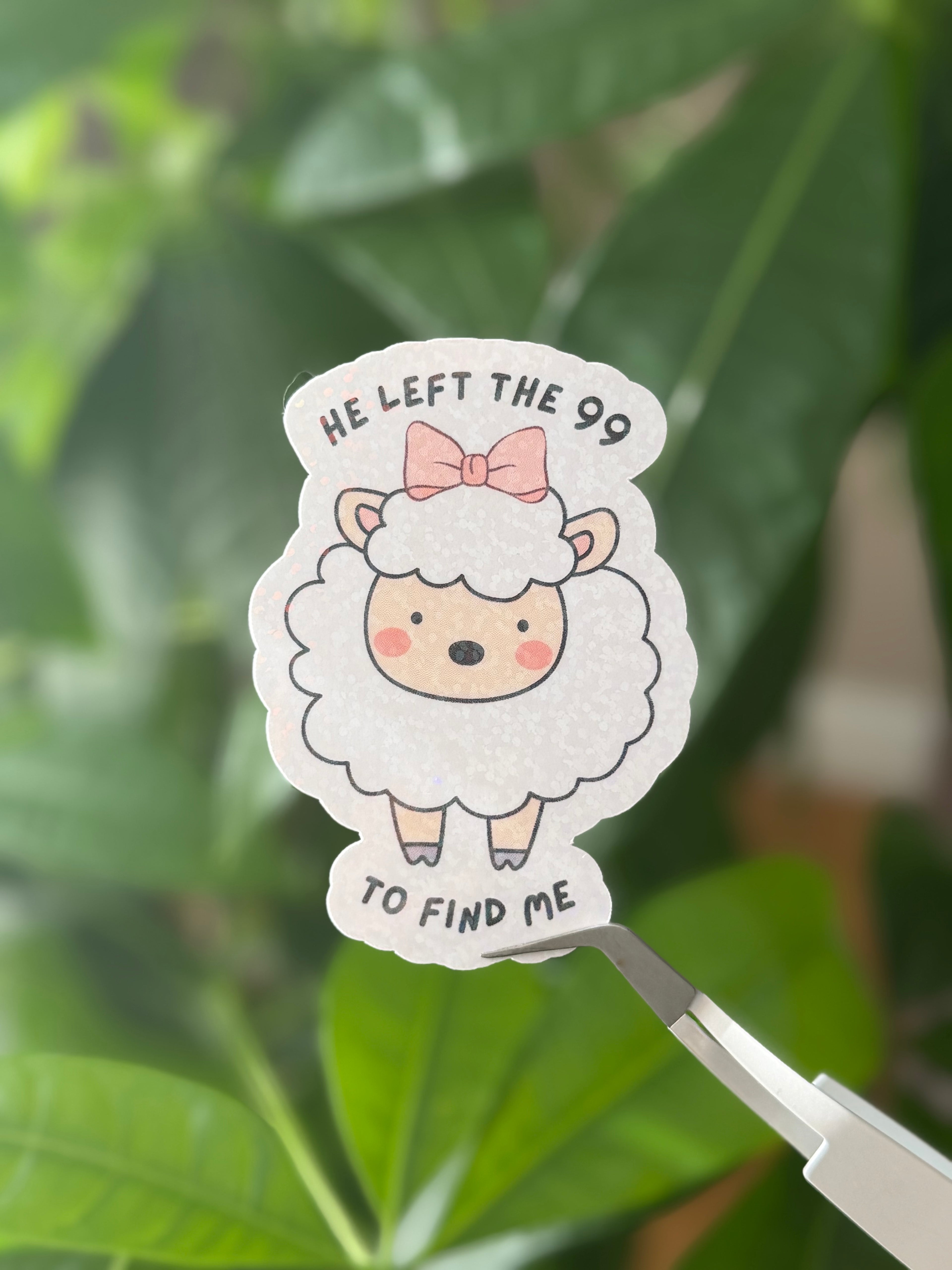 He Left the 99 Sticker