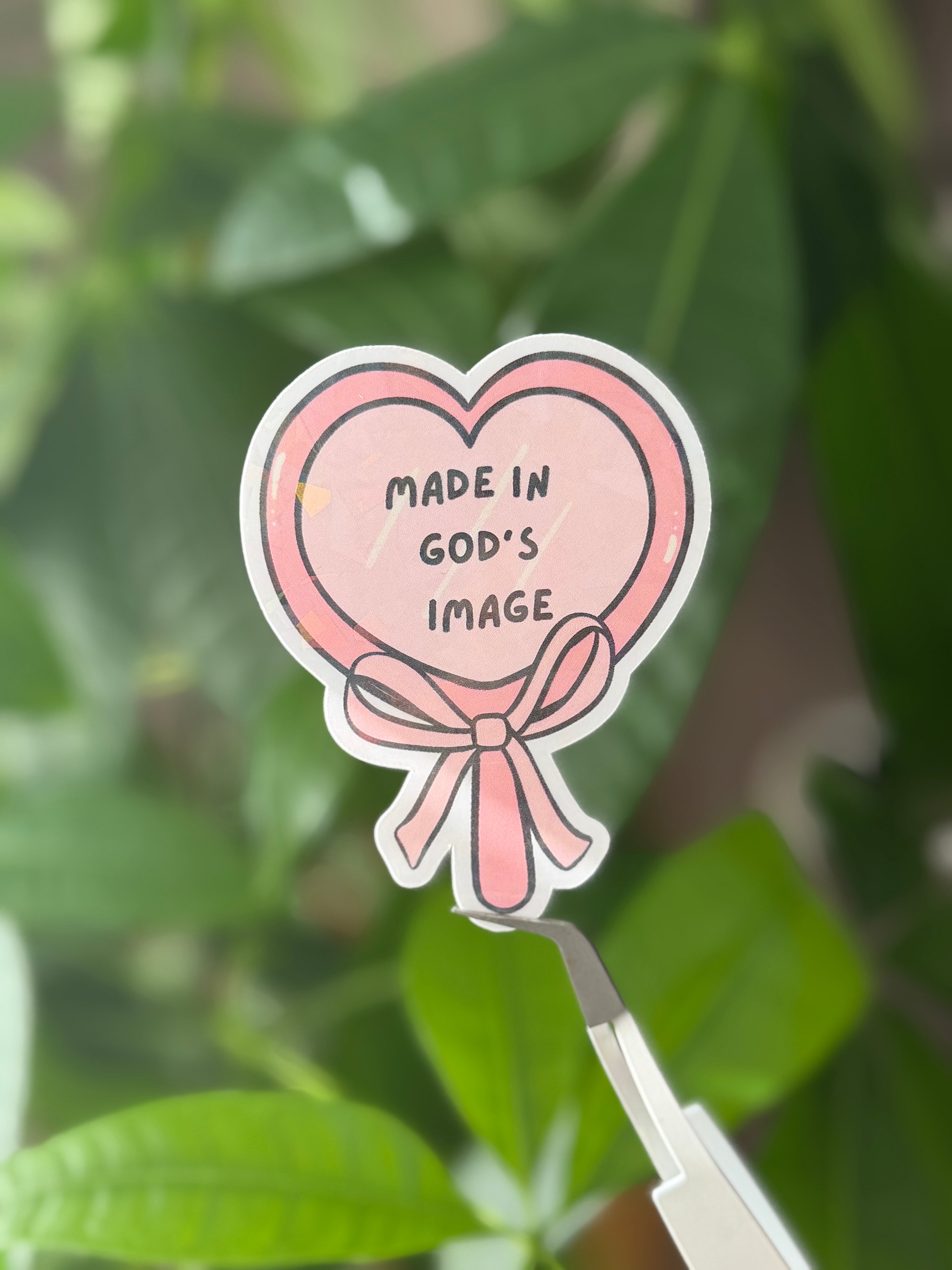 Made in God's Image Sticker