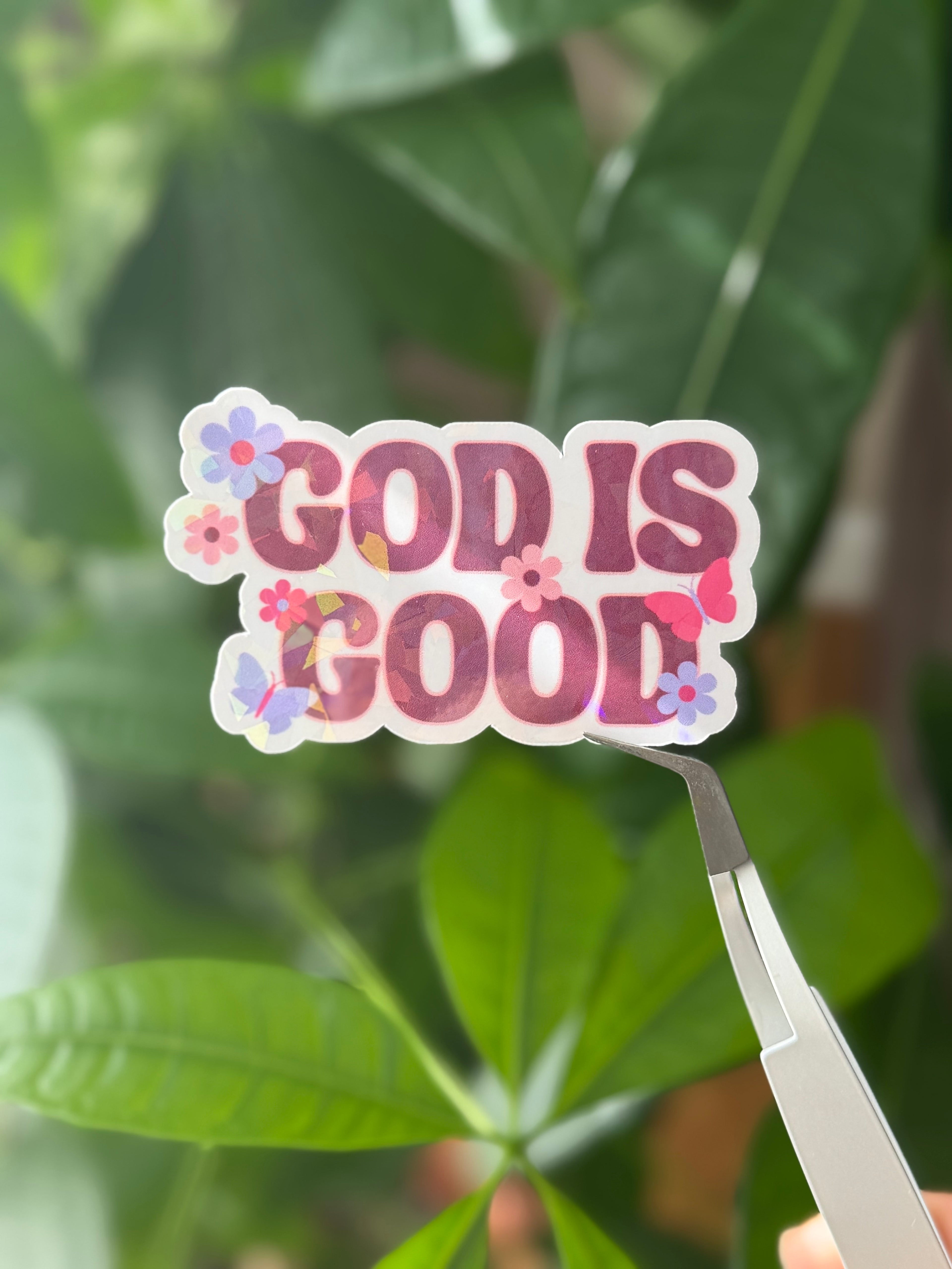 God is Good Sticker.
