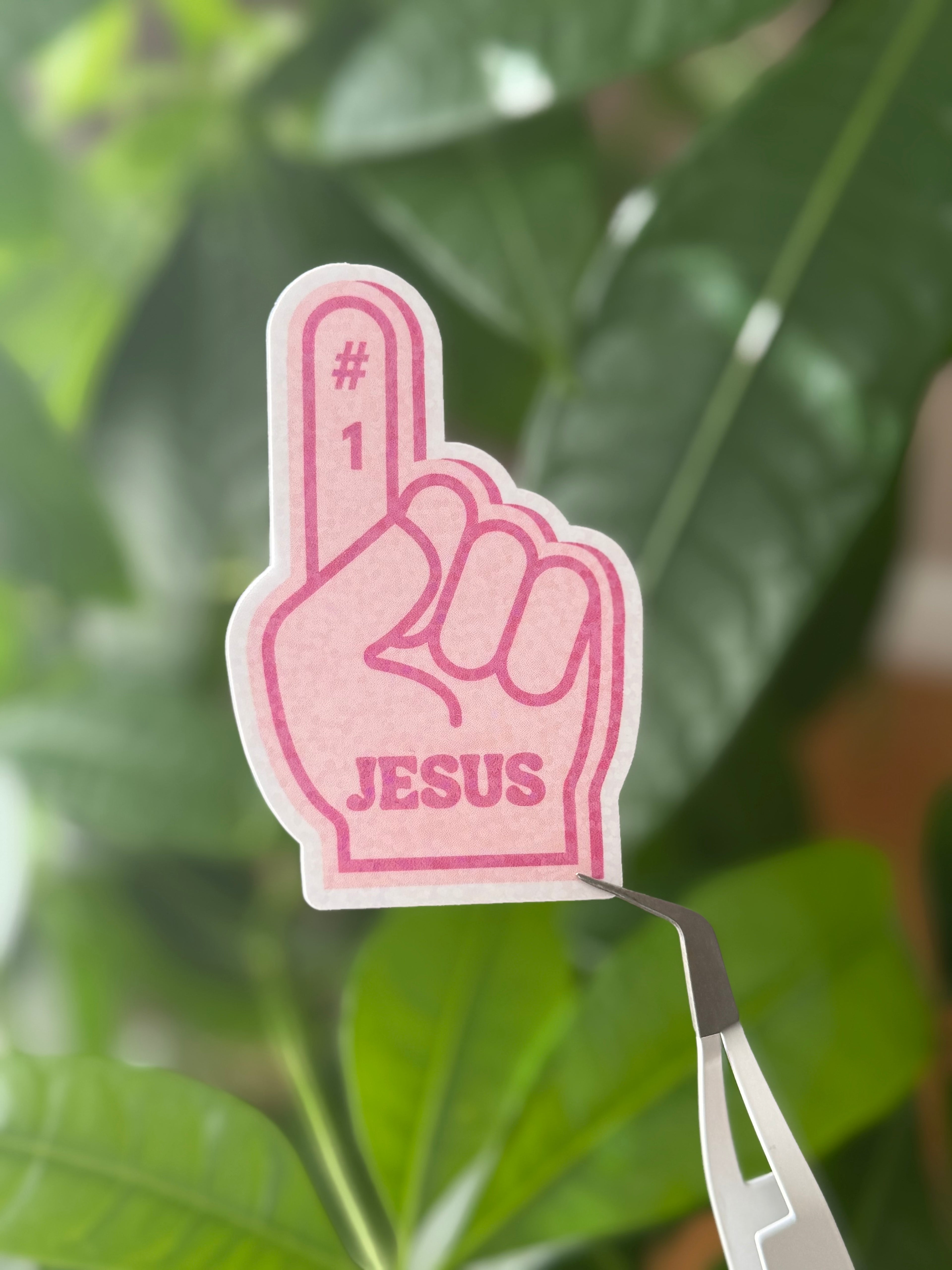 Jesus #1 Sticker